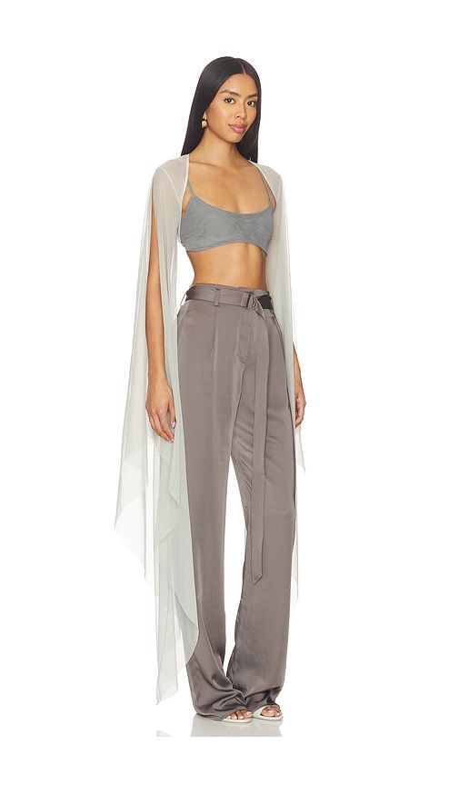 Mesh Shrug in Metallic . - size L (also in M, S, XS) - LaPointe - Modalova