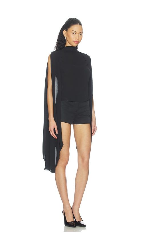 Georgette Cape Sleeve Top in . - size 0 (also in 2, 4) - LaPointe - Modalova
