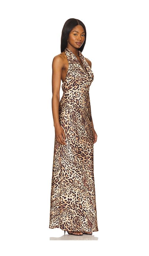Raven Maxi Dress in Brown. - size S (also in M) - Lovers and Friends - Modalova