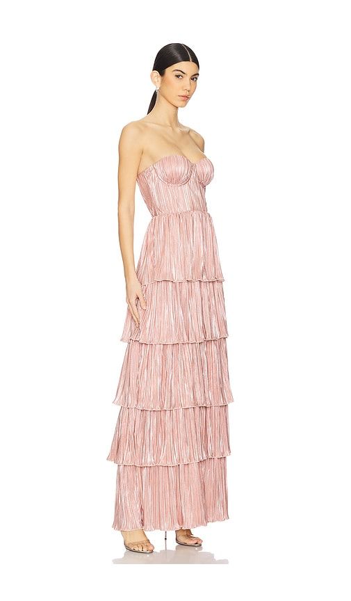 Hattie Gown in Pink, copper. - size XL (also in XS) - Lovers and Friends - Modalova