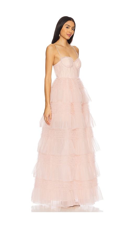 Alba Gown in Blush. - size L (also in M) - Lovers and Friends - Modalova