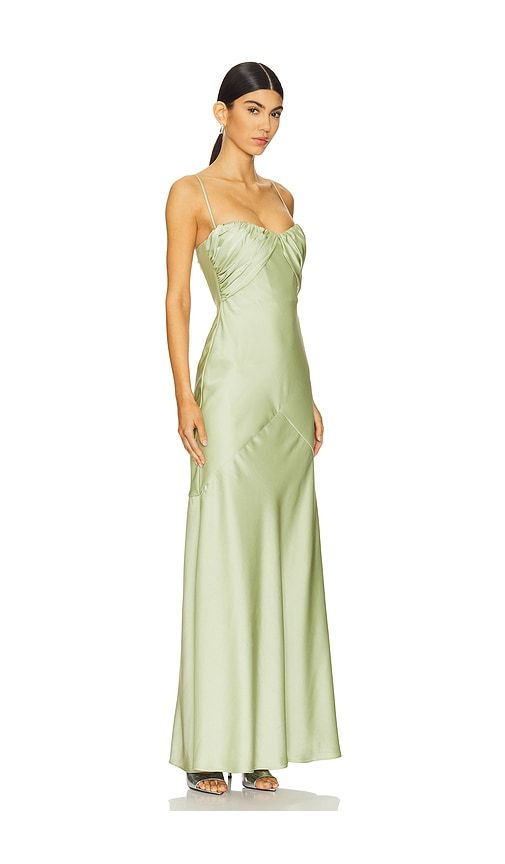 Janae Gown in Sage. - size L (also in M, S) - Lovers and Friends - Modalova