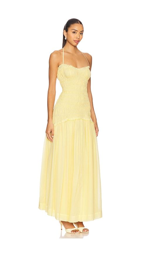 Alessia Maxi Dress in Lemon. - size L (also in M, S, XS) - Lovers and Friends - Modalova