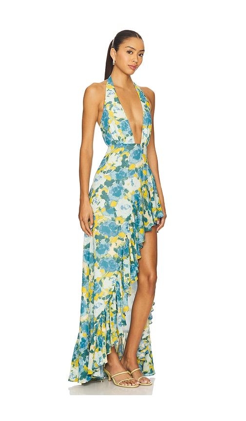 Eloise Gown in Blue,Teal. - size L (also in M, S, XL, XXS) - Lovers and Friends - Modalova