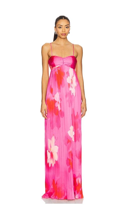 Gia Gown in Coral. - size S (also in XS) - Lovers and Friends - Modalova