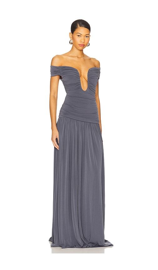 Alizee Gown in Grey. - size L (also in M, S, XS) - Lovers and Friends - Modalova