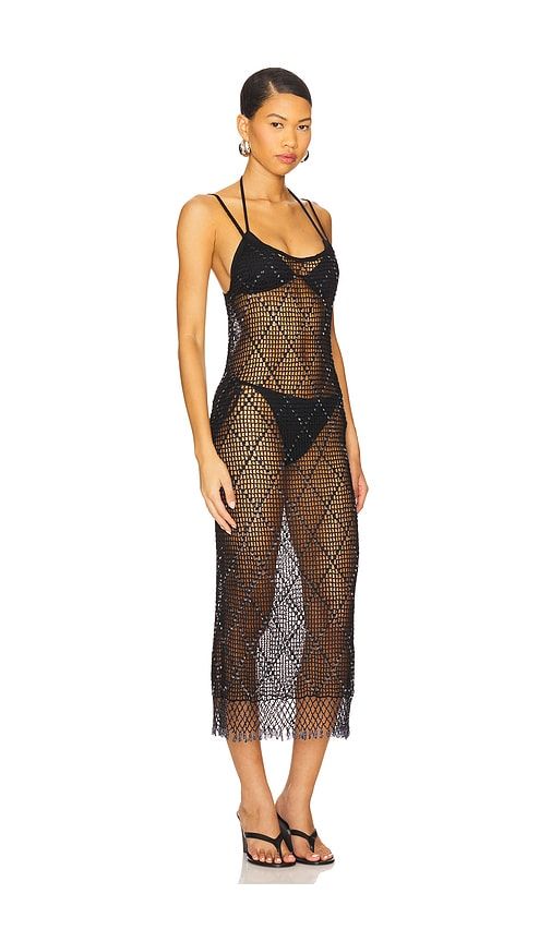 Katja Beaded Crochet Midi Dress in . - size S (also in XS, M, L) - Lovers and Friends - Modalova