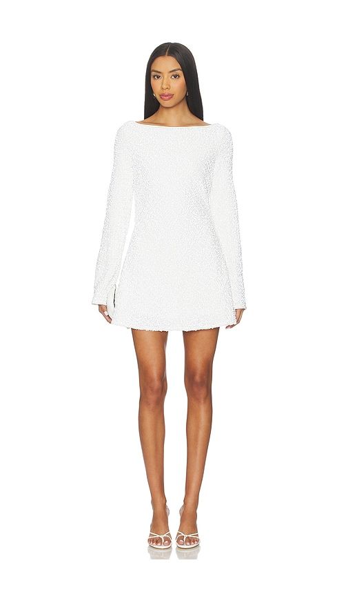 Kaila Sequin Mini Dress in White. - size S (also in XXS) - Lovers and Friends - Modalova