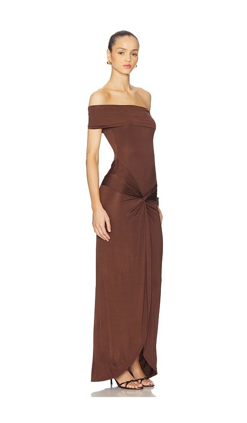 Bria Maxi Dress in Brown. - size M (also in S, XS) - Lovers and Friends - Modalova