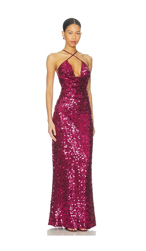 Britt Gown in Fuchsia. - size M (also in S, XS) - Lovers and Friends - Modalova