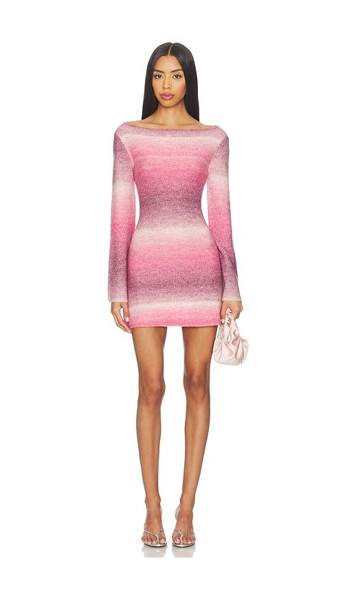 Julie Ombre Sequin Mini Dress in Pink. - size L (also in M, S, XL) - Lovers and Friends - Modalova