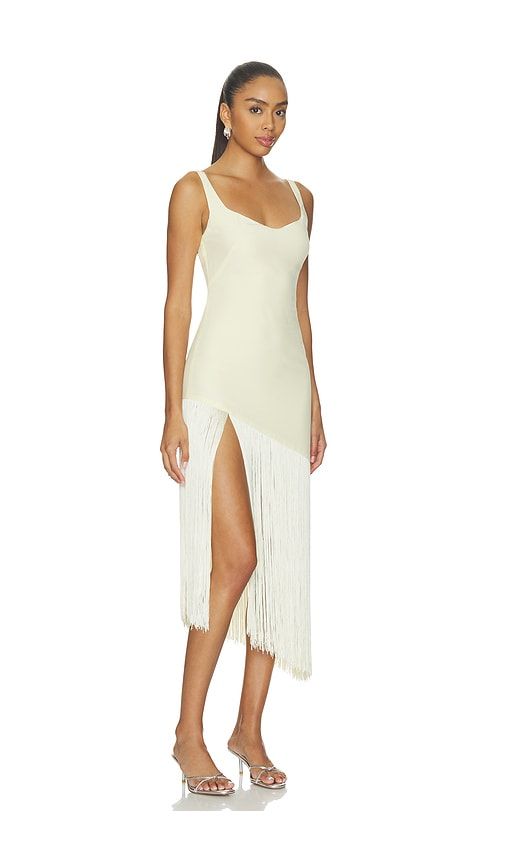 Aisha Midi Dress in Yellow. - size M (also in XL) - Lovers and Friends - Modalova