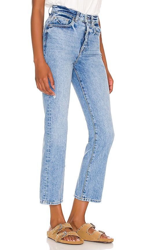 Reece High Rise Slim Straight Jeans in Denim-Medium. - size 26 (also in 27) - Lovers and Friends - Modalova