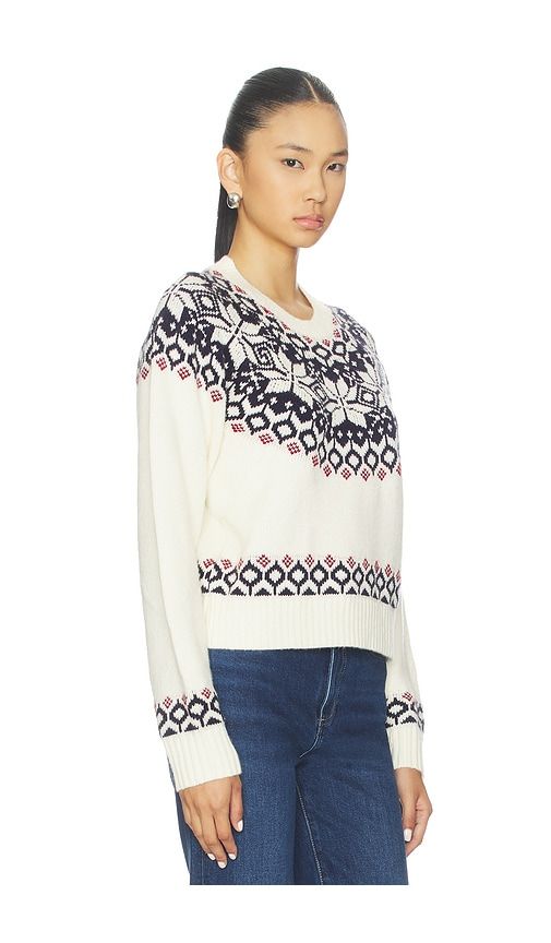 Calix Fair Isle Sweater in Cream. - size S (also in XS, M, L) - Lovers and Friends - Modalova