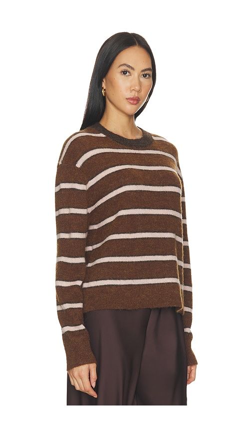 Kristin Stripe Pullover in Brown. - size XS (also in XXS, S, M, L, XL) - Lovers and Friends - Modalova