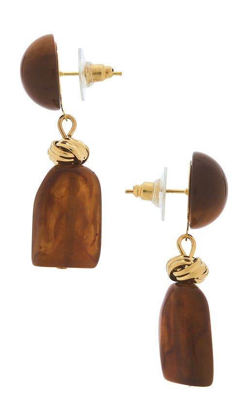 Kelsey Earrings in Brown - Lovers and Friends - Modalova