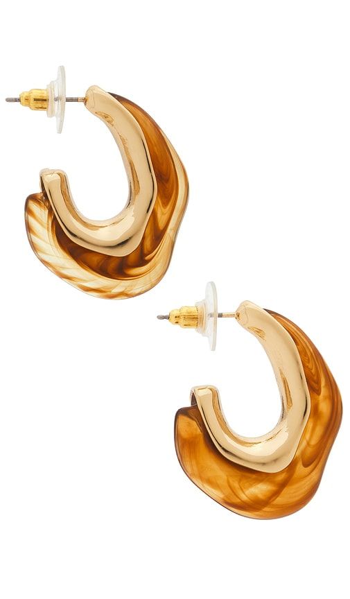 Seren Earrings in Metallic - Lovers and Friends - Modalova