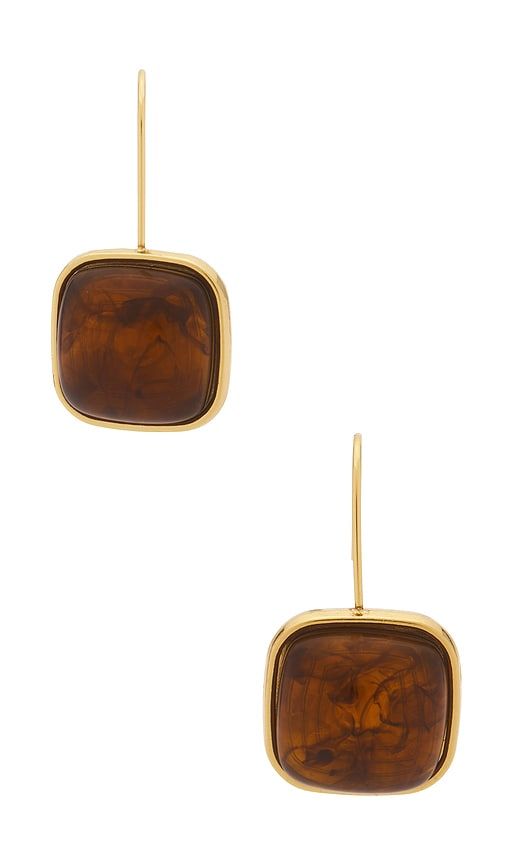 Indira Earrings in & Ttort in Metallic - Lovers and Friends - Modalova