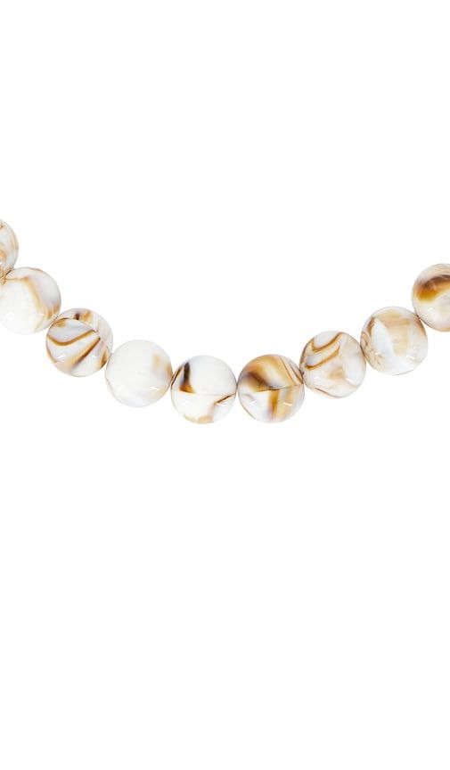 Karina Necklace in White,Brown - Lovers and Friends - Modalova