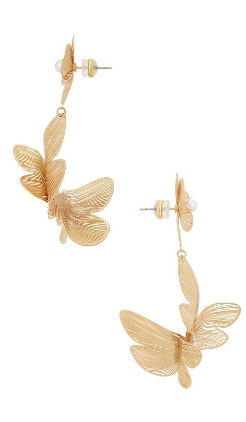 Freya Earrings in Metallic - Lovers and Friends - Modalova
