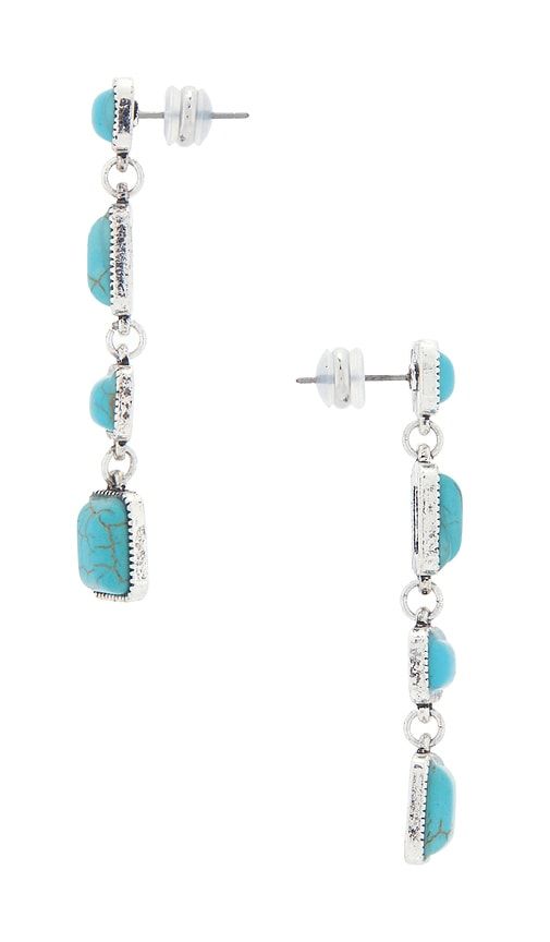 Rosalind Earrings in Teal - Lovers and Friends - Modalova