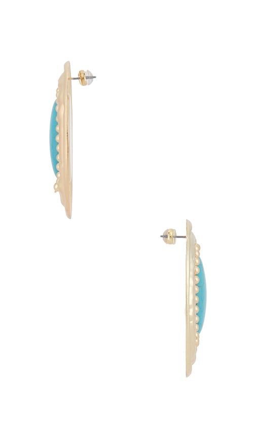 Bianca Earrings in Metallic Gold - Lovers and Friends - Modalova