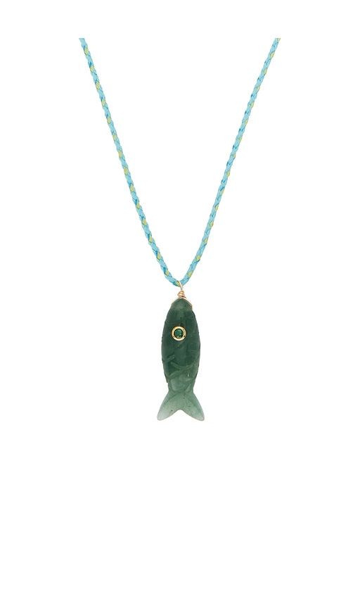 Quin Stone Necklace in Green - Lovers and Friends - Modalova