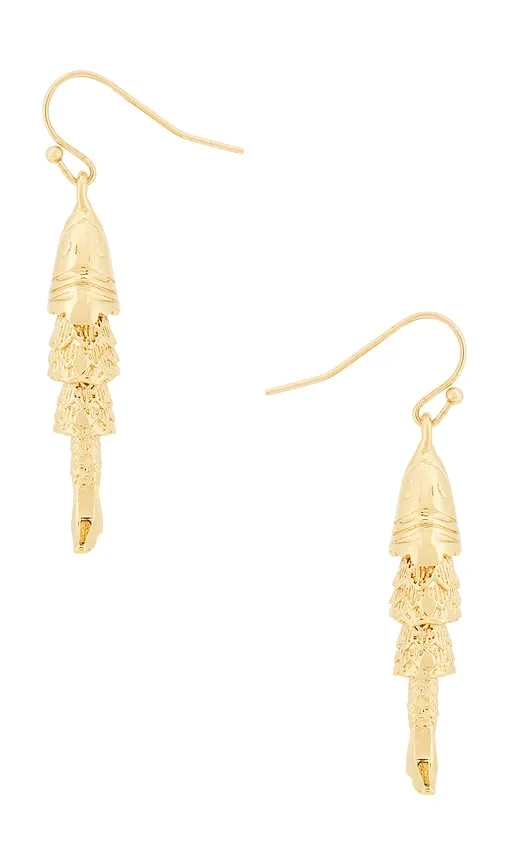 Keanu Earring in Metallic - Lovers and Friends - Modalova