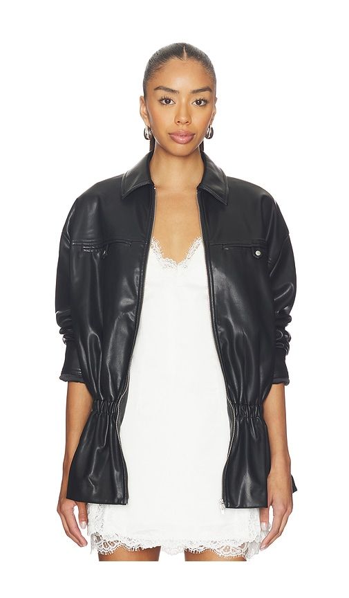 Greta Faux Leather Jacket in . - size S (also in XS) - Lovers and Friends - Modalova