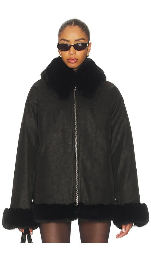 Helly Faux Leather Jacket in . - size XS (also in XXS) - Lovers and Friends - Modalova