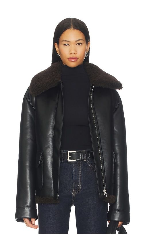 Irving Faux Leather Jacket in . - size L (also in XL, XXS) - Lovers and Friends - Modalova