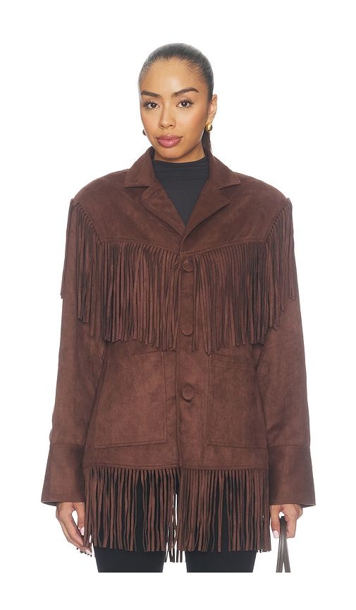 Salley Faux Suede Jacket in . - size M (also in S) - Lovers and Friends - Modalova