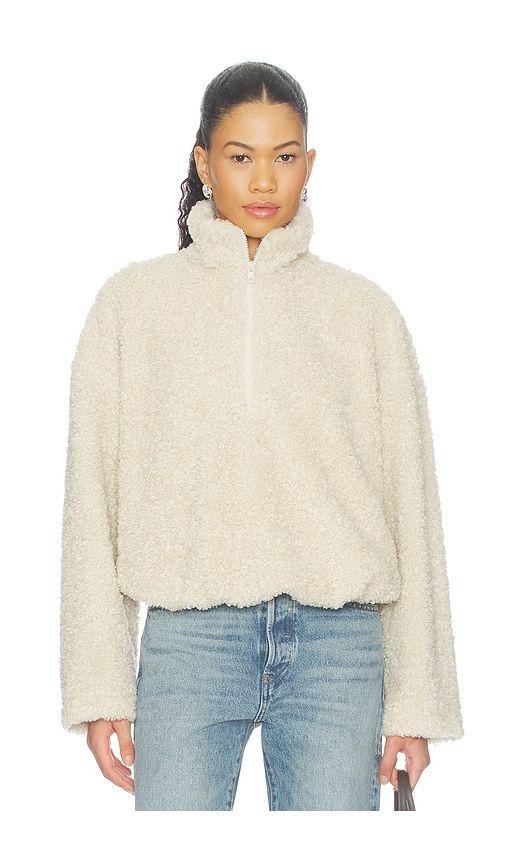 Mikaela Half Zip Pullover in Beige. - size L (also in M, S, XL, XS, XXS) - Lovers and Friends - Modalova