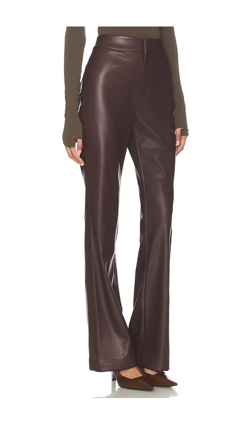 Jordan Faux Leather Pant in Brown. - size L (also in XL) - Lovers and Friends - Modalova
