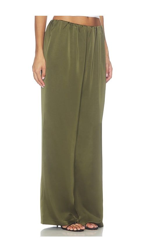 Alette Satin Pants in Olive. - size L (also in M, S, XL, XS, XXS) - Lovers and Friends - Modalova