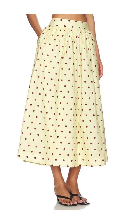 Deven Midi Skirt in Yellow. - size M (also in S, XXS) - Lovers and Friends - Modalova
