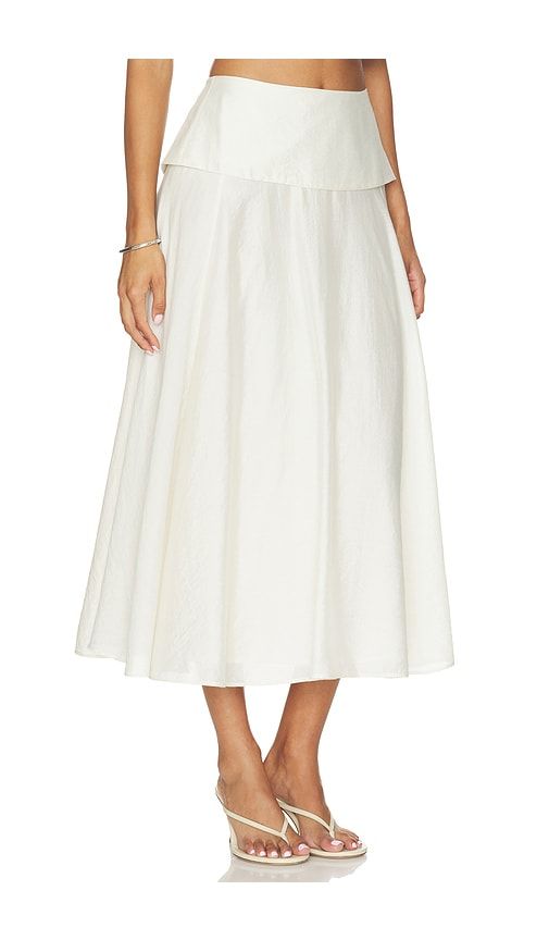 Jossie Midi Skirt in Ivory. - size M (also in S, XL, XS) - Lovers and Friends - Modalova