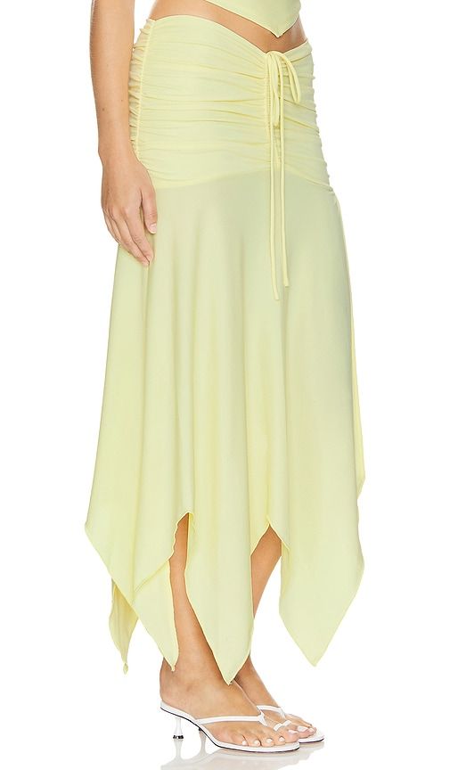 Surya Midi Skirt in Lemon. - size M (also in XL, XS) - Lovers and Friends - Modalova