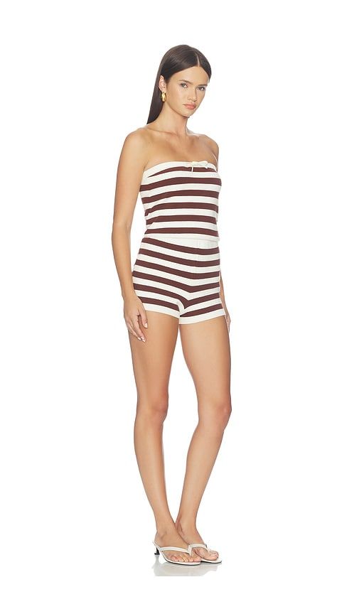 Pamelah Stripe Romper in . - size L (also in M, S, XL, XS, XXS) - Lovers and Friends - Modalova