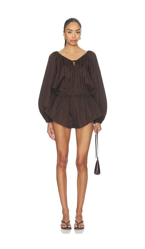 Ofelia Romper in Chocolate. - size S (also in XS) - Lovers and Friends - Modalova