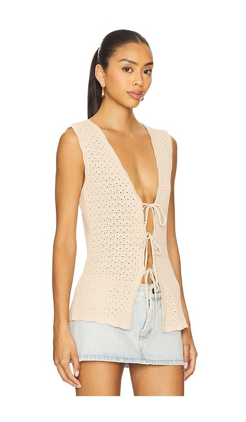 Lizzy Tie Front Vest in . - size M (also in S, XS) - Lovers and Friends - Modalova