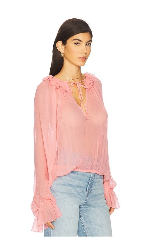 Evelyn Sheer Top in Pink. - size S (also in XS) - Lovers and Friends - Modalova