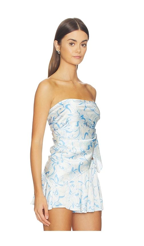 Alva Scarf Top in Blue - Lovers and Friends - Modalova