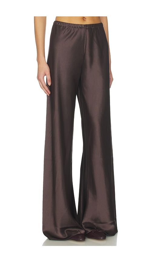 Double Faced Satin Colby Pant in . - size L (also in M, S, XS, XXS) - La Ligne - Modalova