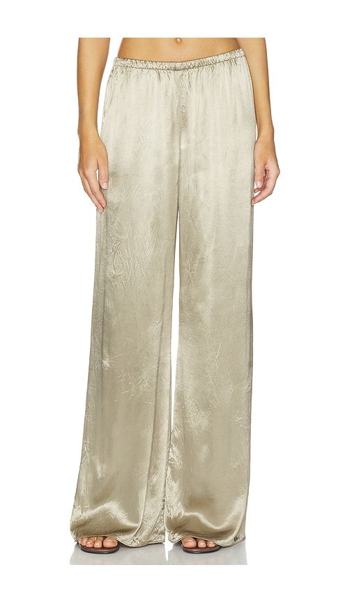 Roman Pant in Metallic Bronze. - size L (also in M, S, XS, XXS) - La Ligne - Modalova