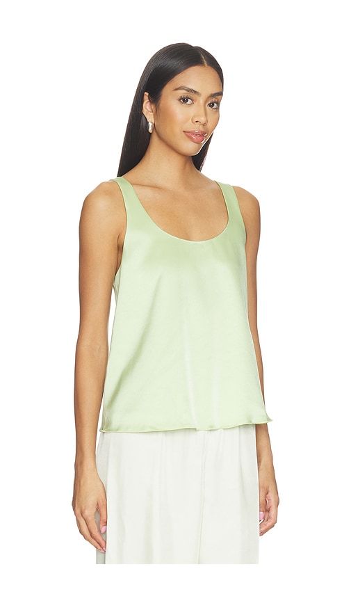 Scoop Neck Rank in Green. - size L (also in M, XL) - La Ligne - Modalova