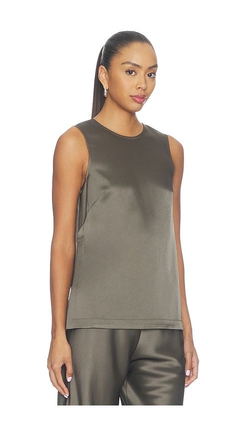 Satin Maxime Top in . - size M (also in S) - La Ligne - Modalova