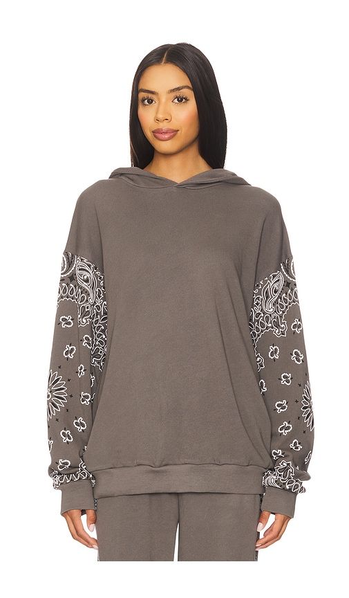 Black Horse Classic Hoodie in Grey. - size L (also in M, XL) - Lauren Moshi - Modalova
