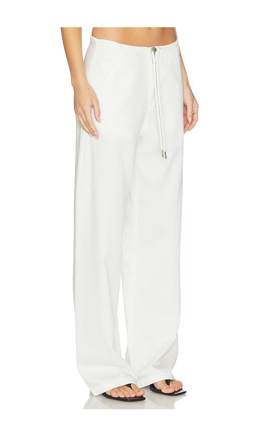 Dusty Soft Denim Pant in White. - size S (also in XS, M, L) - LNA - Modalova