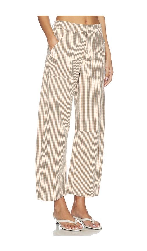 Cross Creek Check Pant in Brown. - size L (also in M, XS) - LNA - Modalova